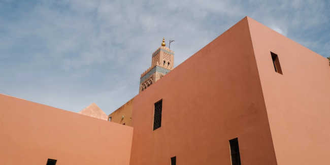 Budynek z gliny surowej: Maroko.